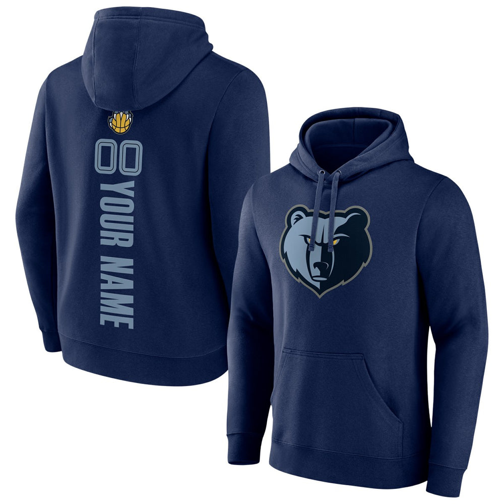 NBA Memphis Grizzlies Playmaker Personalized Name & Number Pullover Hoodie