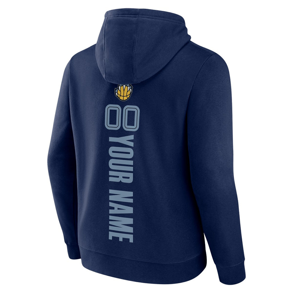NBA Memphis Grizzlies Playmaker Personalized Name & Number Pullover Hoodie