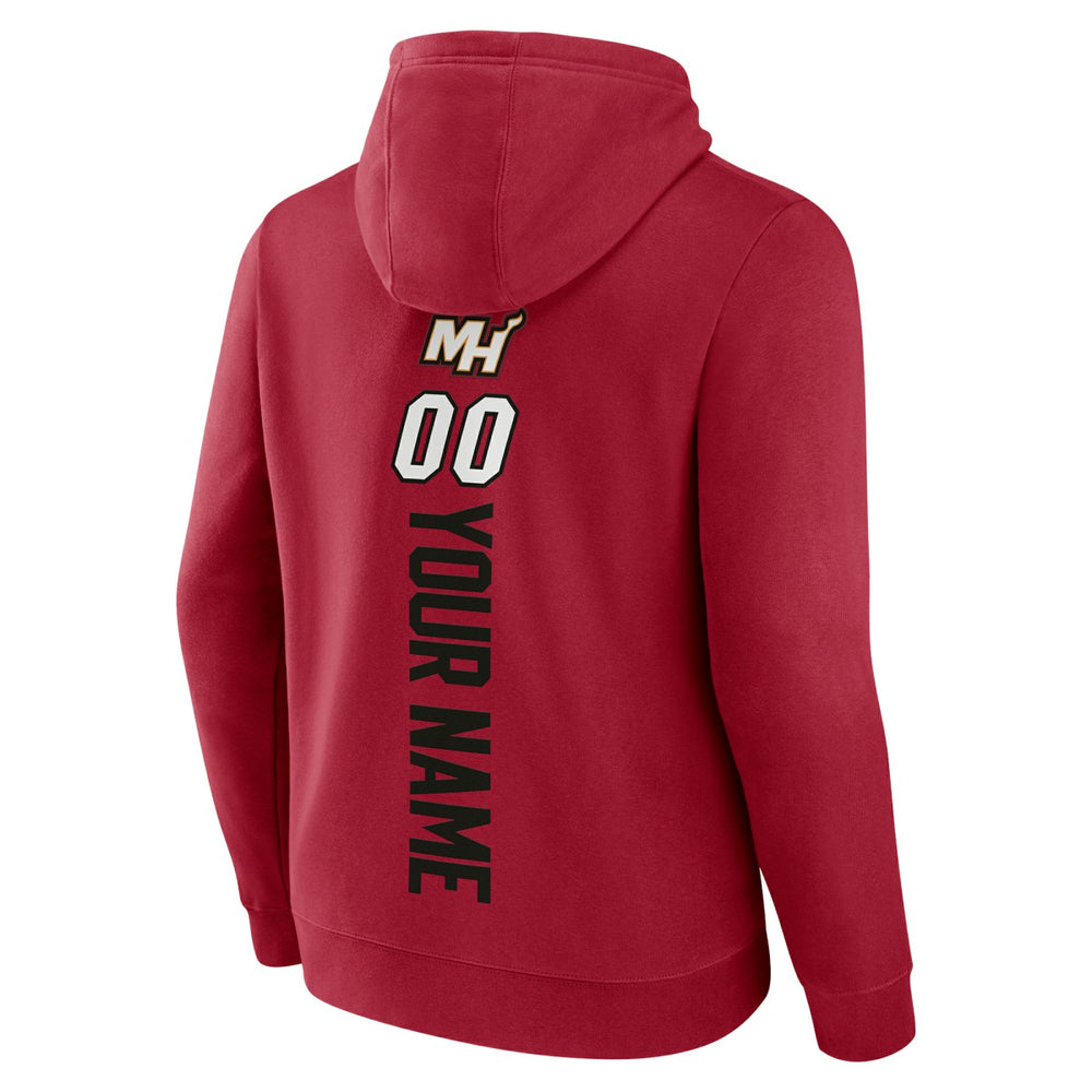 NBA Miami Heat Playmaker Personalized Name & Number Pullover Hoodie