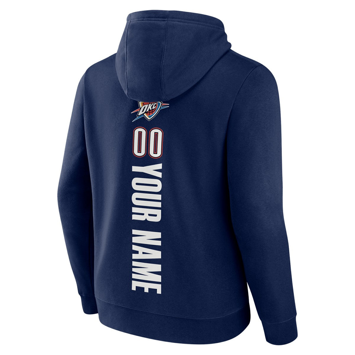 NBA Oklahoma City Thunder Playmaker Personalized Name & Number Pullover Hoodie