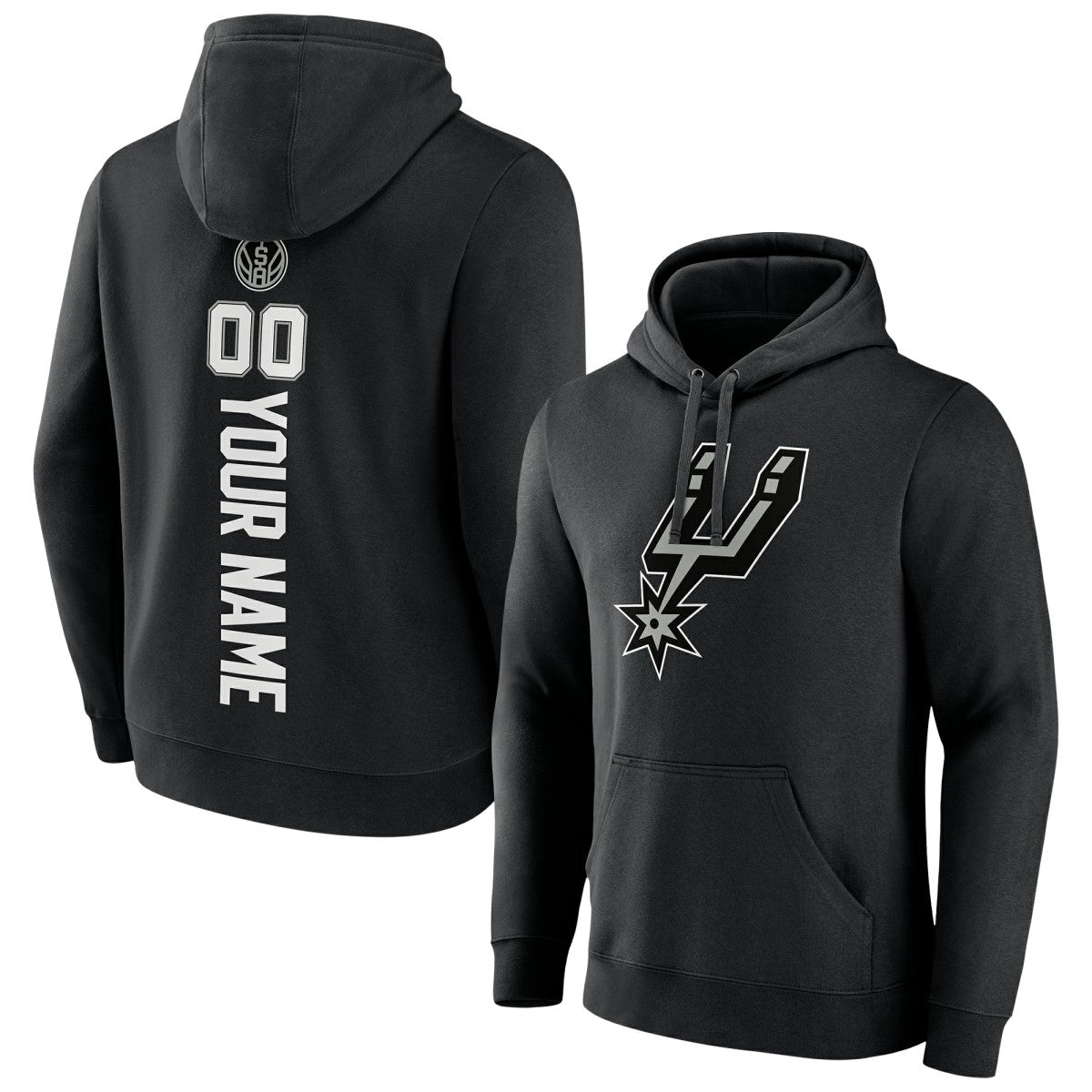 NBA San Antonio Spurs Playmaker Personalized Name & Number Pullover Hoodie