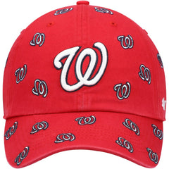 MLB Washington Nationals '47 Women's Confetti Clean Up Adjustable Hat
