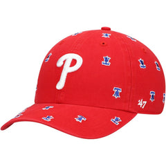 MLB Philadelphia Phillies '47 Women's Confetti Clean Up Adjustable Hat