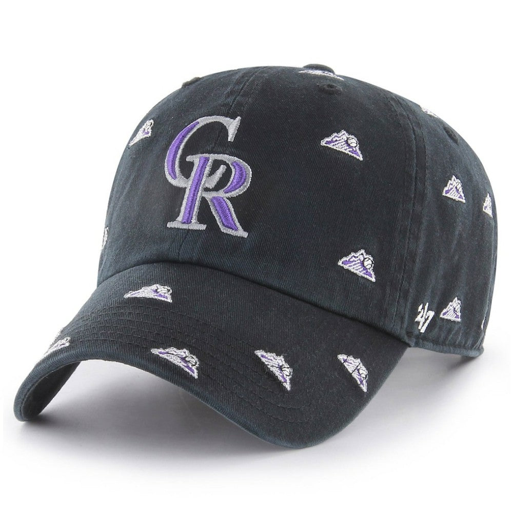 MLB Colorado Rockies '47 Women's Confetti Clean Up Adjustable Hat