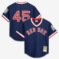 MLB Pedro Martinez Boston Red Sox Mitchell & Ness Authentic Batting Practice Jersey
