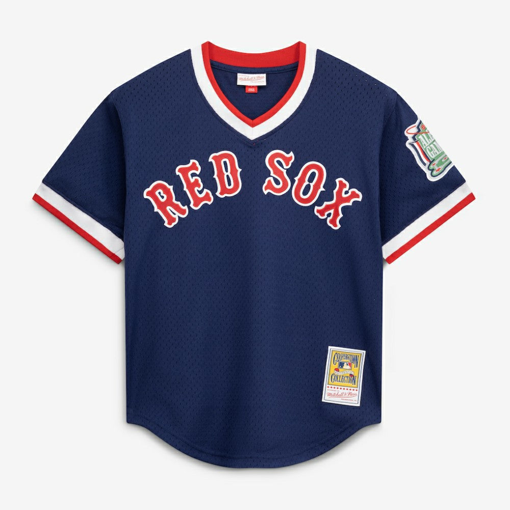 MLB Pedro Martinez Boston Red Sox Mitchell & Ness Authentic Batting Practice Jersey