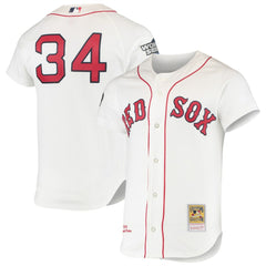 MLB David Ortiz Boston Red Sox Mitchell & Ness 2004 Cooperstown Collection Home Authentic Jersey