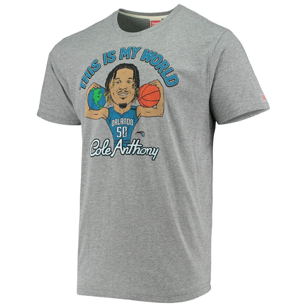 NBA Cole Anthony Orlando Magic Homage Player Tri-Blend T-Shirt