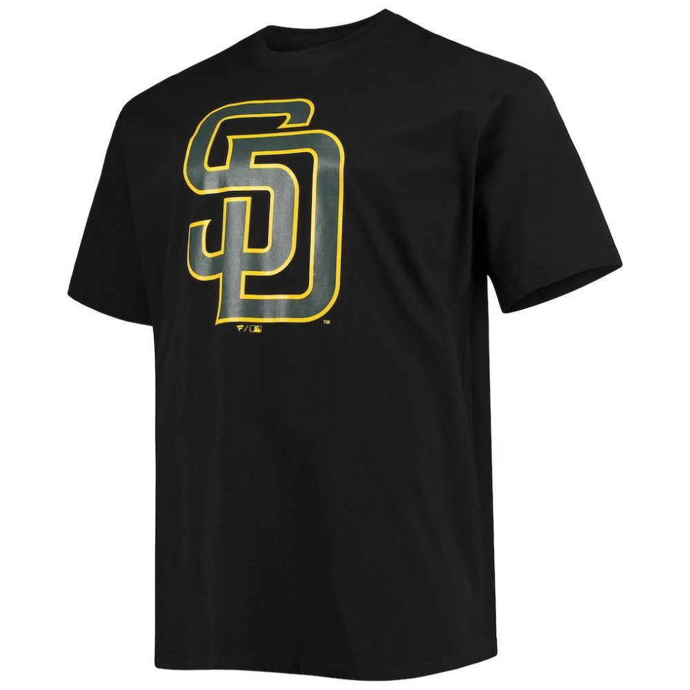 MLB Fernando Tatis Jr. San Diego Padres Fanatics Big & Tall Wordmark Name & Number T-Shirt