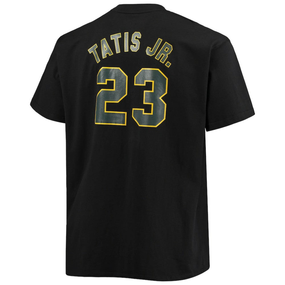 MLB Fernando Tatis Jr. San Diego Padres Fanatics Big & Tall Wordmark Name & Number T-Shirt