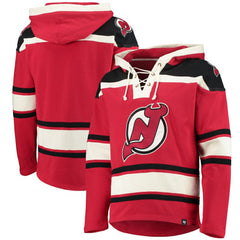 NHL Red New Jersey Devils '47 Superior Lacer Hoodie