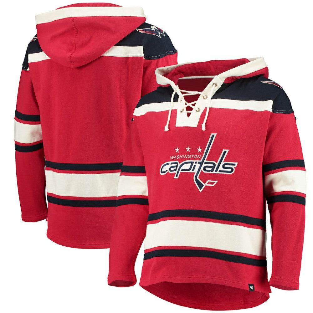 NHL Red Washington Capitals '47 Superior Lacer Hoodie