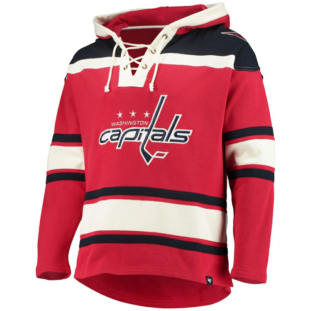 NHL Red Washington Capitals '47 Superior Lacer Hoodie