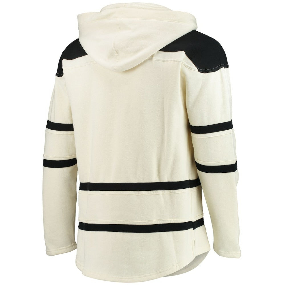 NHL Cream Toronto Maple Leafs '47 Superior Lacer Hoodie