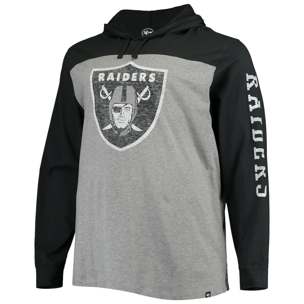 '47 Franklin Wooster Long Sleeve Hoodie T-Shirt - Las Vegas Raiders
