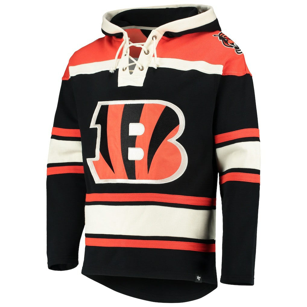 '47 Lacer V-Neck Pullover Hoodie - Cincinnati Bengals