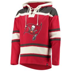 '47 Lacer V-Neck Pullover Hoodie - Tampa Bay Buccaneers