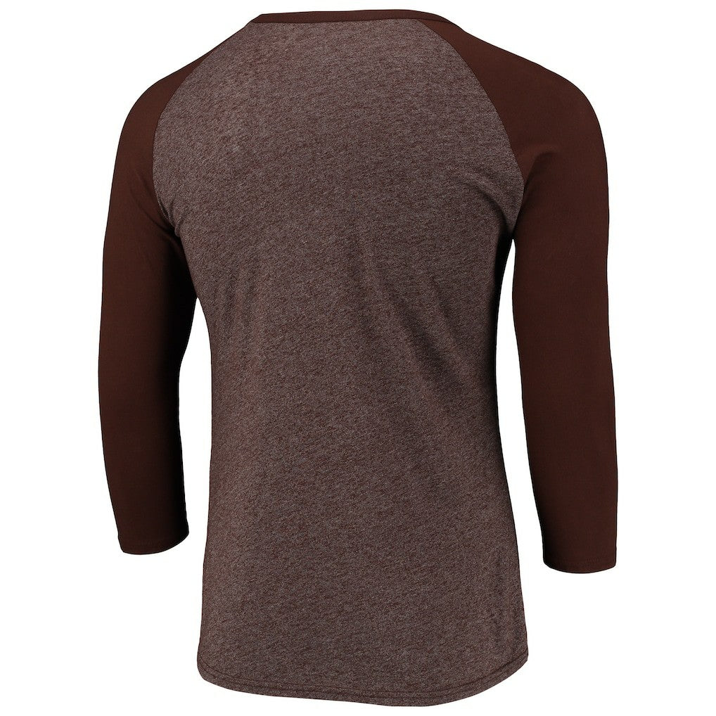 Pastime Raglan 3/4-Sleeve T-Shirt - Cleveland Browns