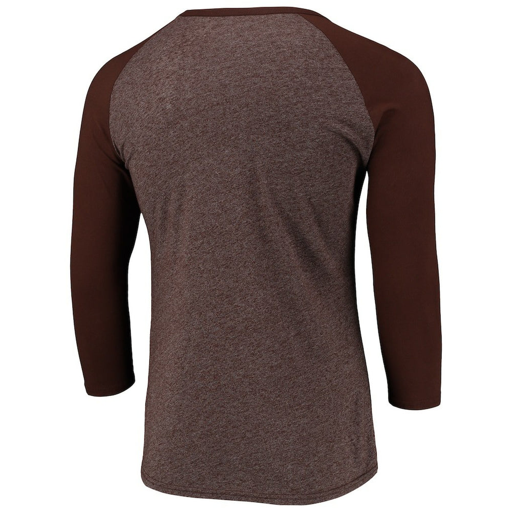 Pastime Raglan 3/4-Sleeve T-Shirt - Cleveland Browns