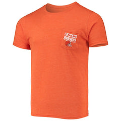 Field Goal Pocket Tri-Blend T-Shirt - Cleveland Browns