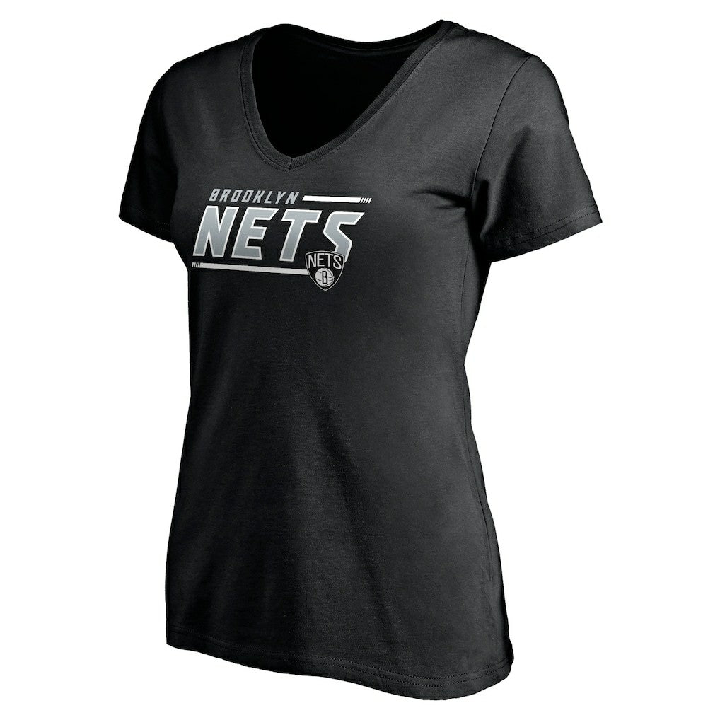 NBA Brooklyn Nets Women's Mascot In Bounds V-Neck T-Shirt