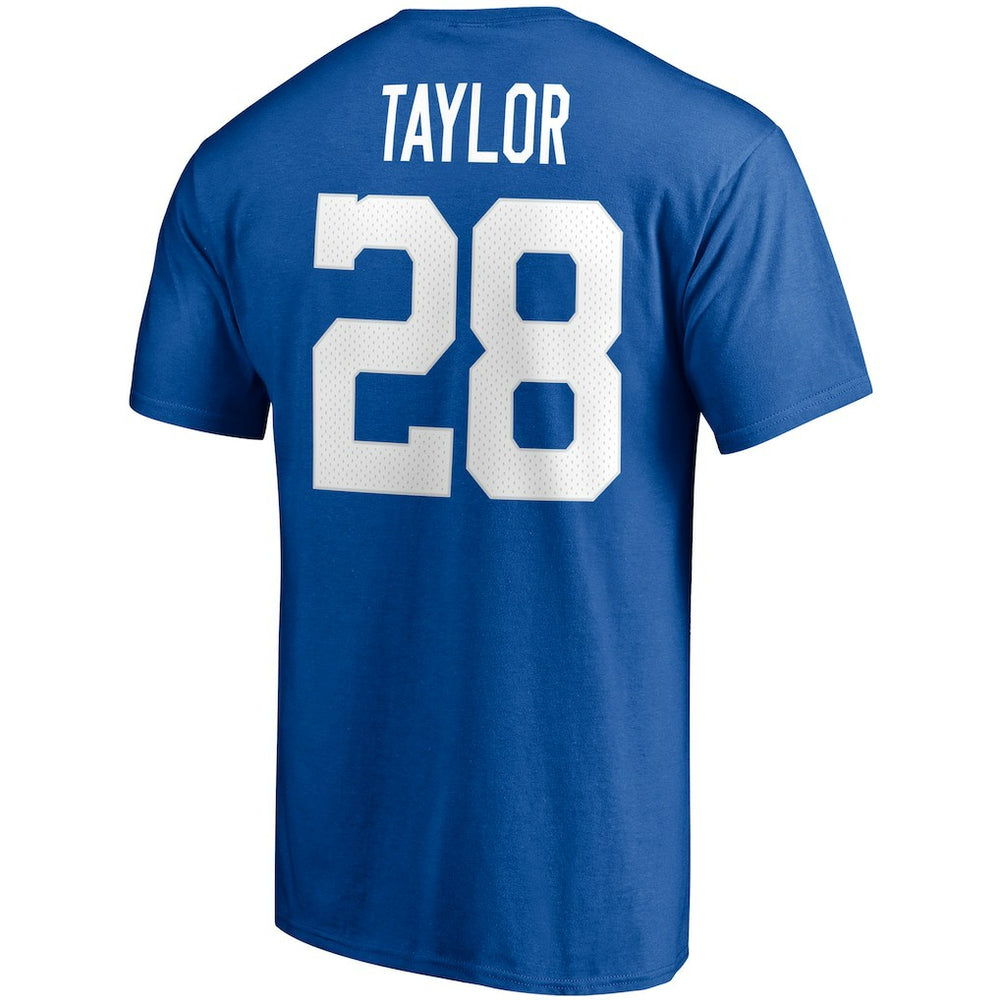 Jonathan Taylor  Player Icon Name & Number T-Shirt - Indianapolis Colts