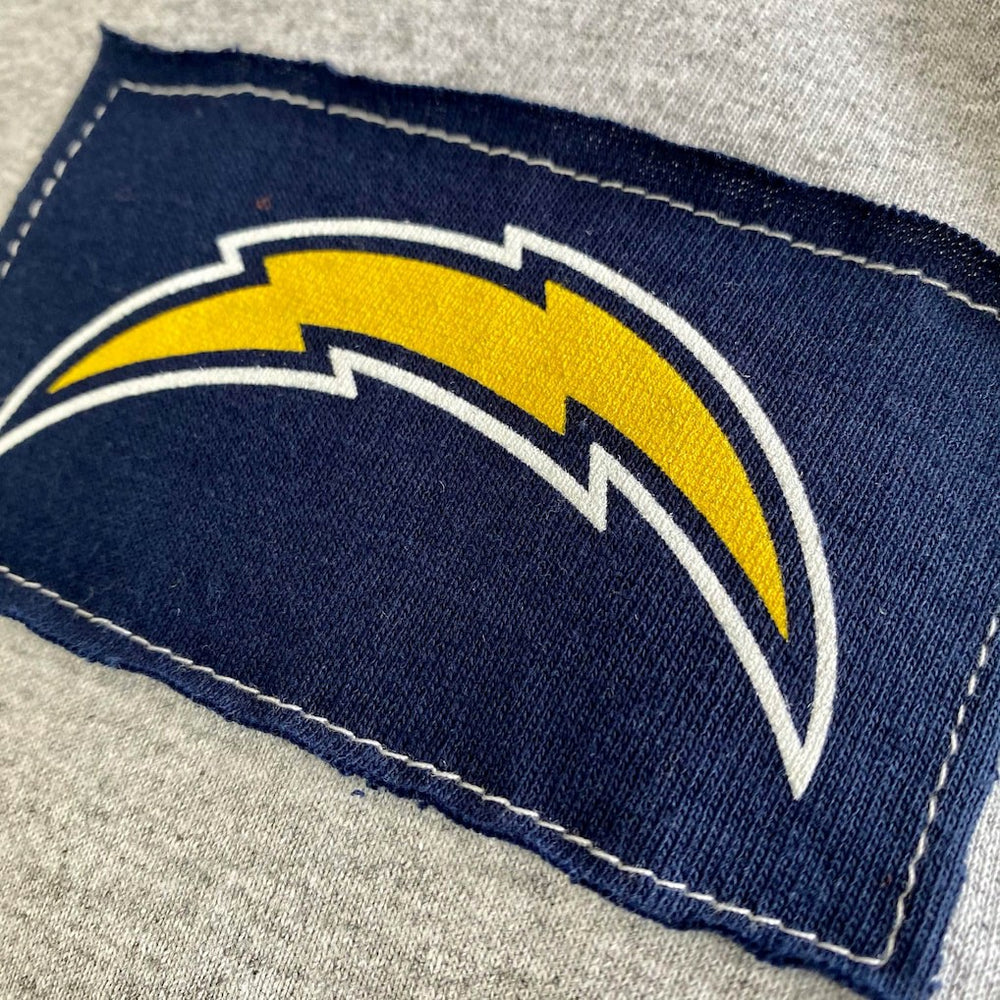 Refried Apparel Sustainable Angle Long Sleeve T-Shirt - Los Angeles Chargers