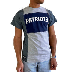 Refried Apparel Sustainable Split T-Shirt - New England Patriots