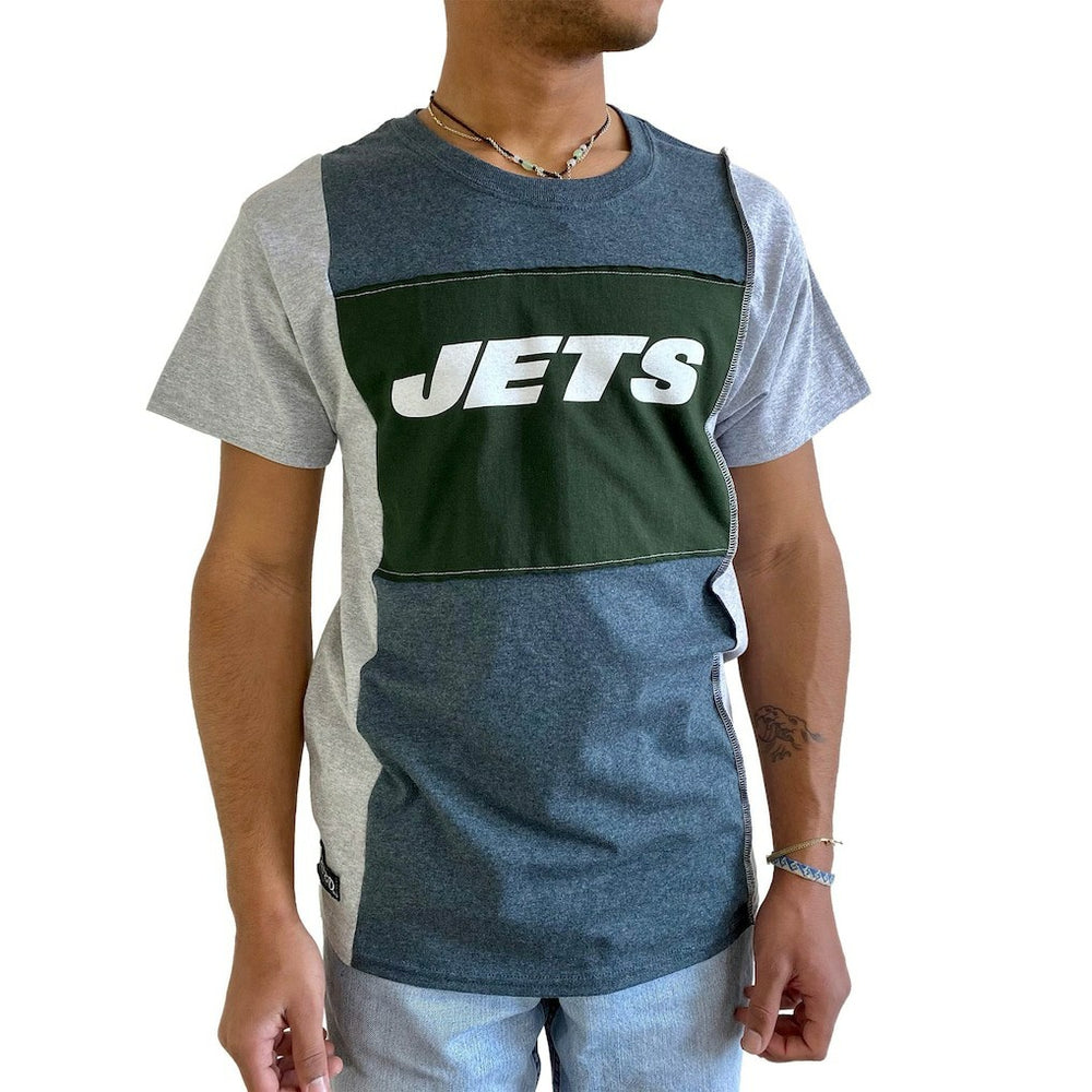 Refried Apparel Sustainable Split T-Shirt - New York Jets