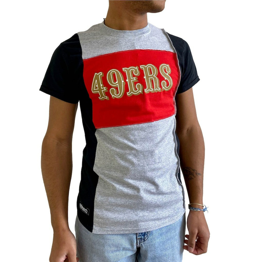 Refried Apparel Sustainable Split T-Shirt - San Francisco 49ers