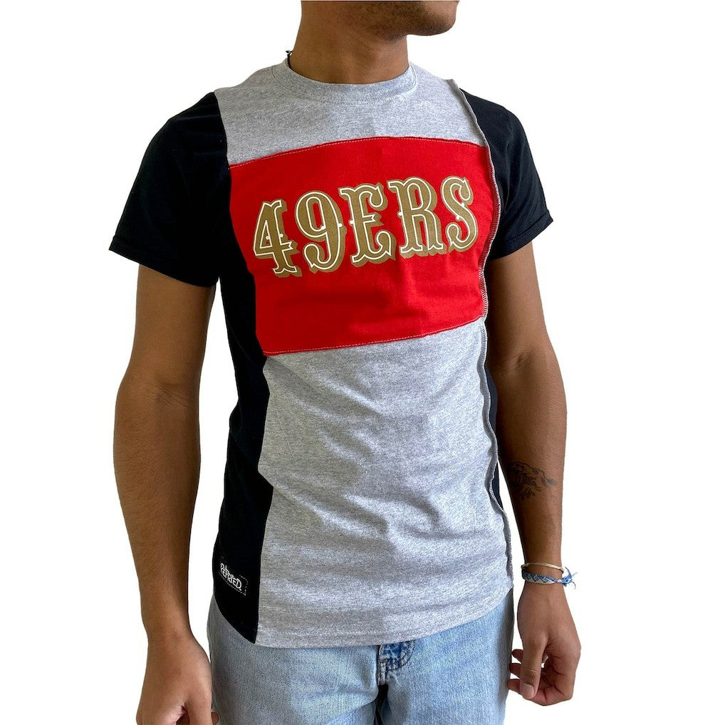 Refried Apparel Sustainable Split T-Shirt - San Francisco 49ers