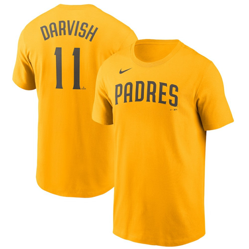 MLB Yu Darvish San Diego Padres Nike Name & Number T-Shirt