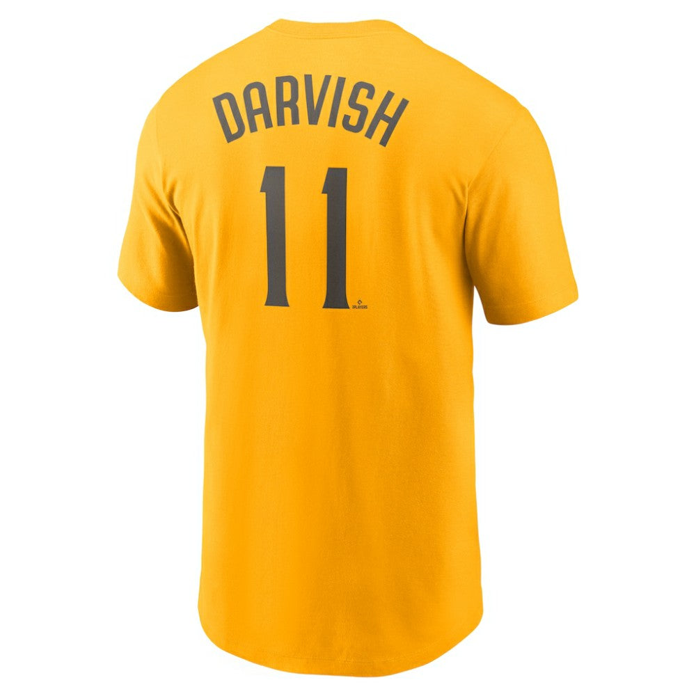 MLB Yu Darvish San Diego Padres Nike Name & Number T-Shirt