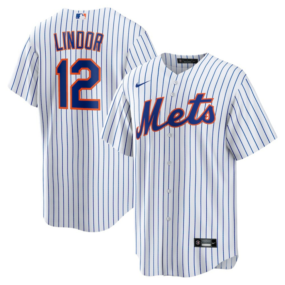 MLB Francisco Lindor New York Mets Nike Home Replica Player Jersey