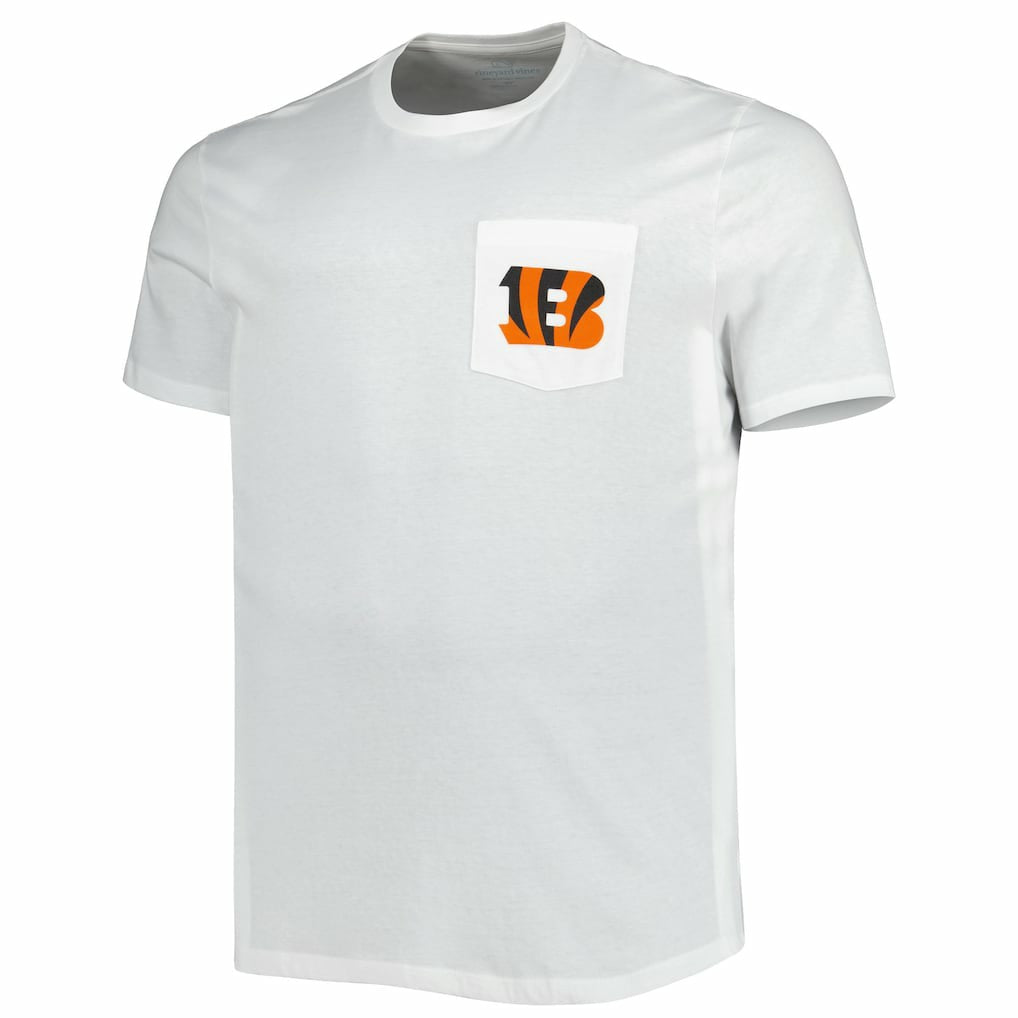 Vineyard Vines Big & Tall Helmet T-Shirt - Cincinnati Bengals
