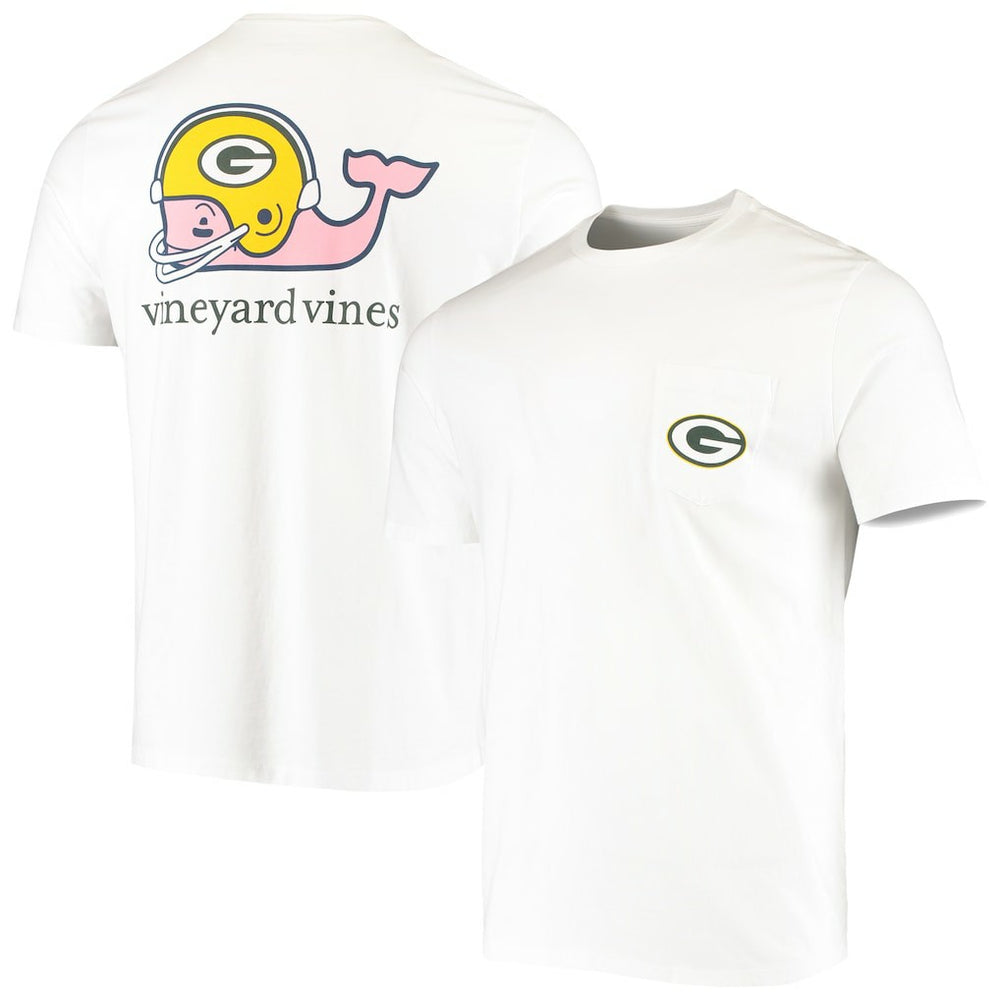Vineyard Vines Big & Tall Helmet T-Shirt - Green Bay Packers