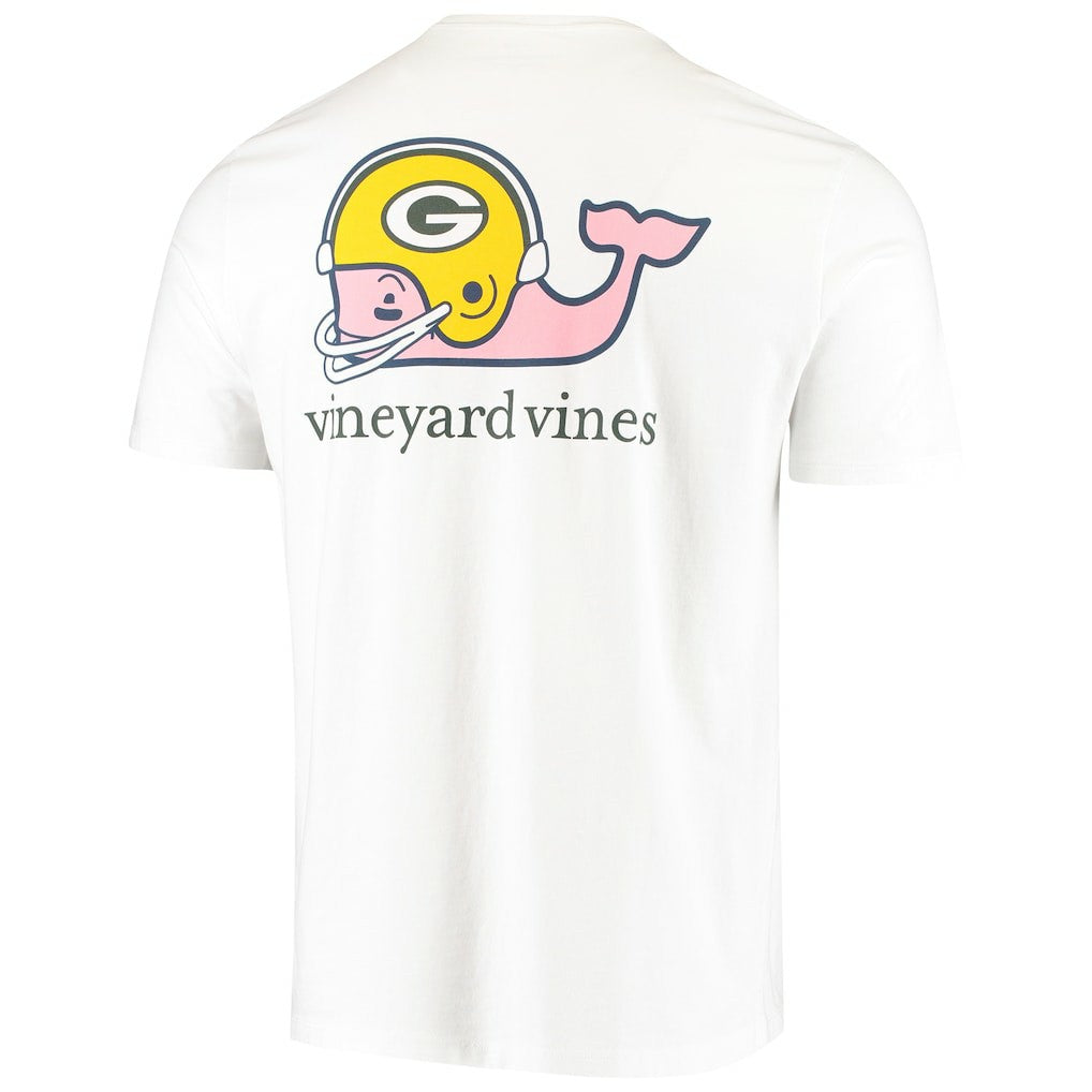 Vineyard Vines Big & Tall Helmet T-Shirt - Green Bay Packers