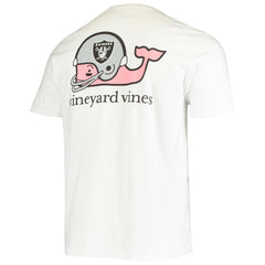 Vineyard Vines Big & Tall Helmet T-Shirt - Las Vegas Raiders