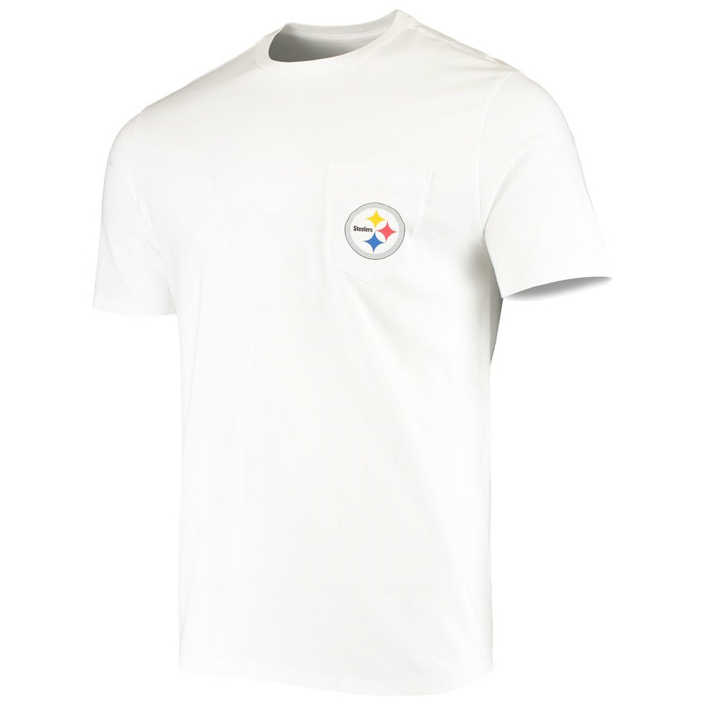 Vineyard Vines Big & Tall Helmet T-Shirt - Pittsburgh Steelers