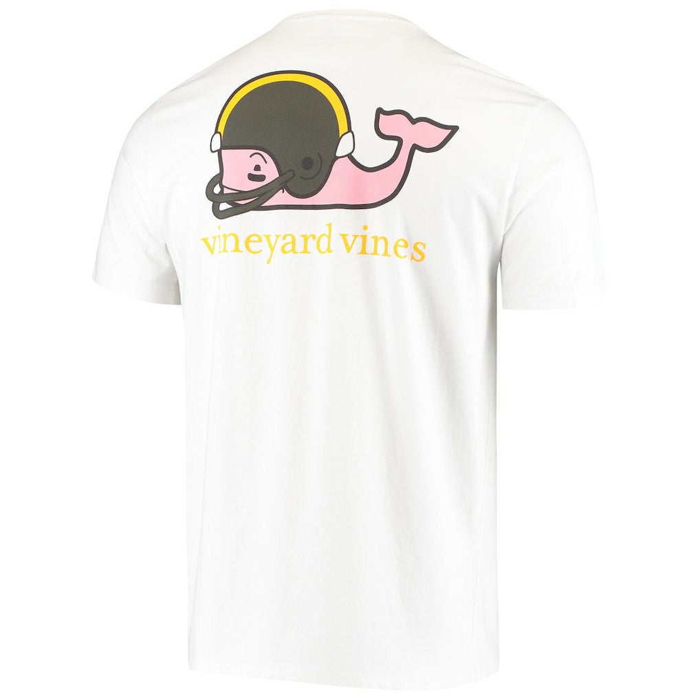 Vineyard Vines Big & Tall Helmet T-Shirt - Pittsburgh Steelers