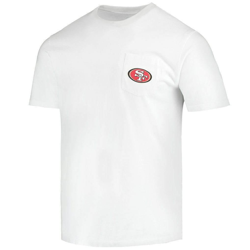 Vineyard Vines Big & Tall Helmet T-Shirt - San Francisco 49ers