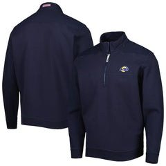 Vineyard Vines Shep Shirt Quarter-Zip Sweatshirt - Los Angeles Rams