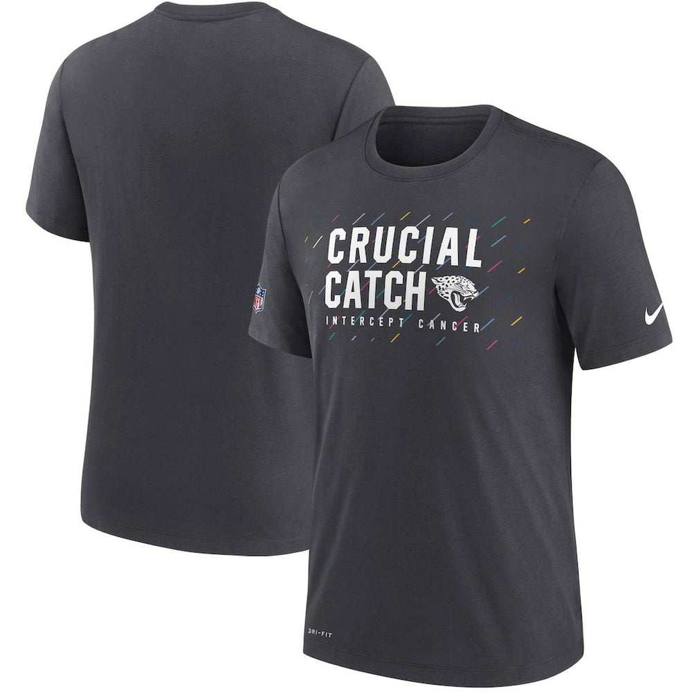 NFL Crucial Catch Performance T-Shirt - Jacksonville Jaguars