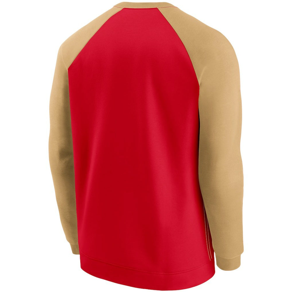 Historic Raglan Crew Performance Sweater - San Francisco 49ers