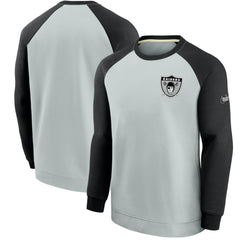 Historic Raglan Crew Performance Sweater - Las Vegas Raiders