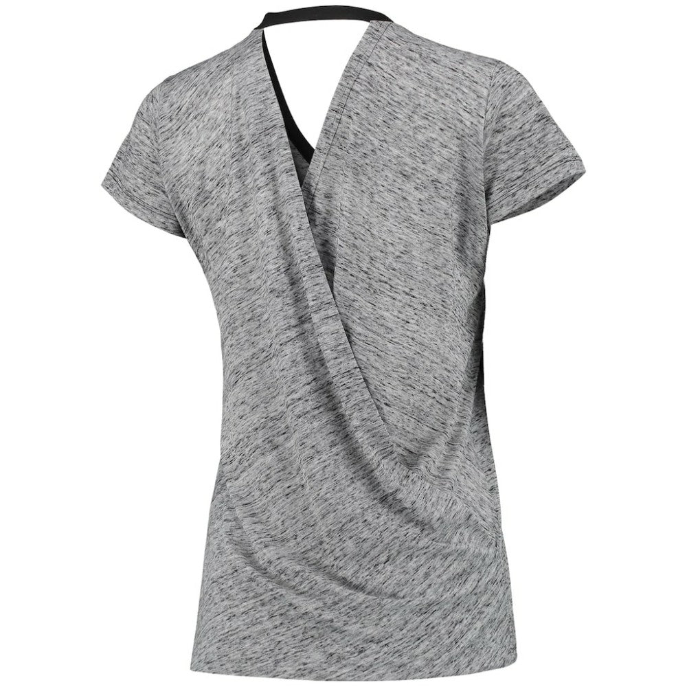MLB Chicago White Sox Touch Women's Hail Mary V-Neck Back Wrap T-Shirt
