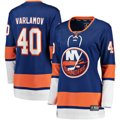 NHL Royal Semyon Varlamov New York Islanders Fanatics Women's Home Breakaway Jersey