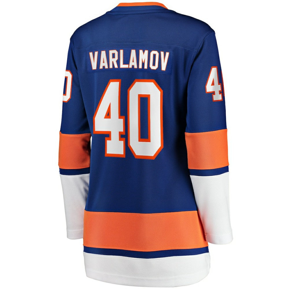 NHL Royal Semyon Varlamov New York Islanders Fanatics Women's Home Breakaway Jersey