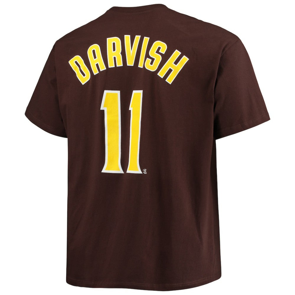 MLB Yu Darvish San Diego Padres Fanatics Big & Tall Name & Number T-Shirt