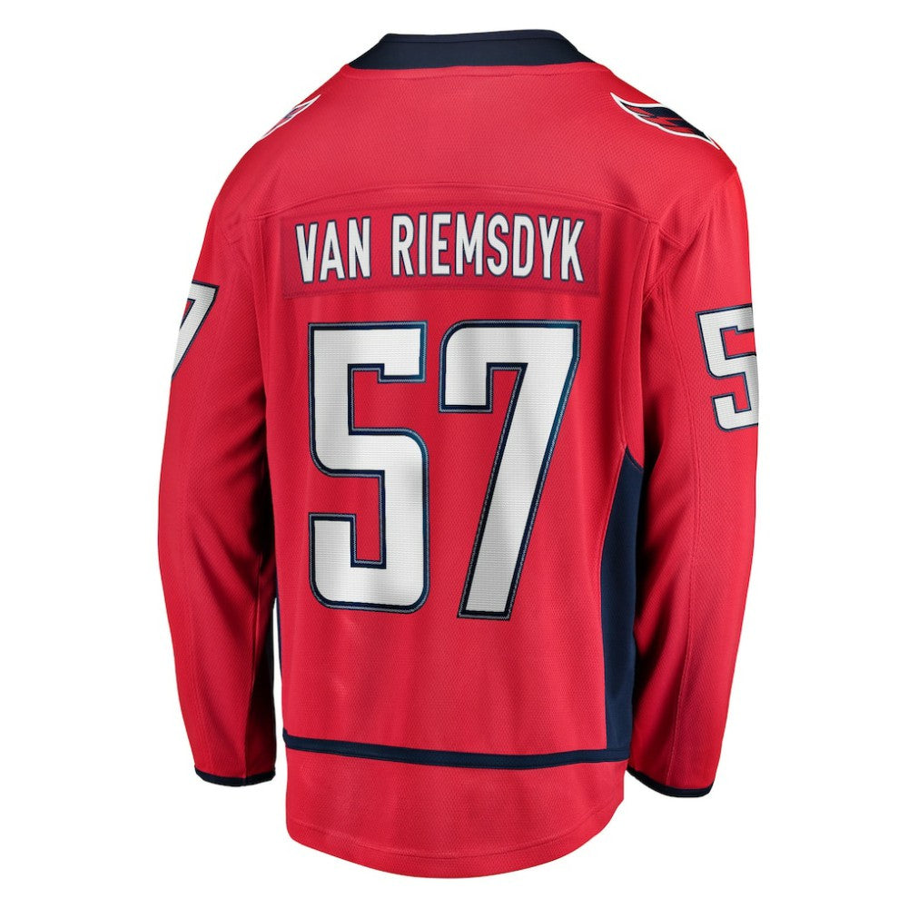 NHL Red Trevor van Riemsdyk Washington Capitals Fanatics Home Breakaway Jersey